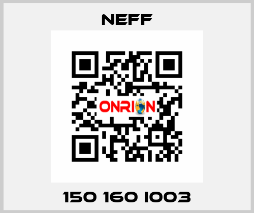 150 160 I003 Neff