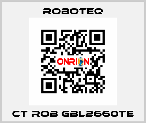 CT ROB GBL2660TE Roboteq