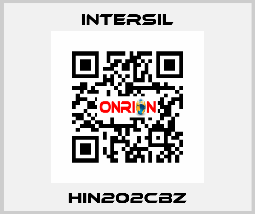 HIN202CBZ Intersil