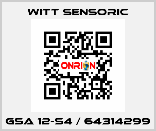 GSA 12-S4 / 64314299 Witt Sensoric