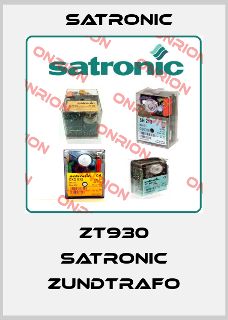 ZT930 SATRONIC ZUNDTRAFO Satronic