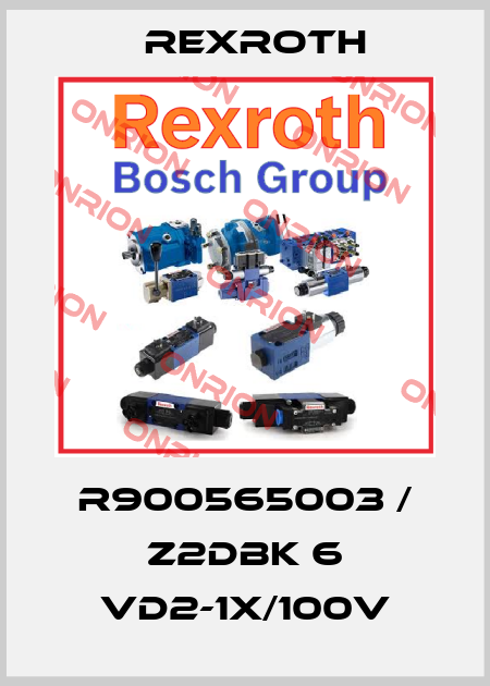 R900565003 / Z2DBK 6 VD2-1X/100V Rexroth
