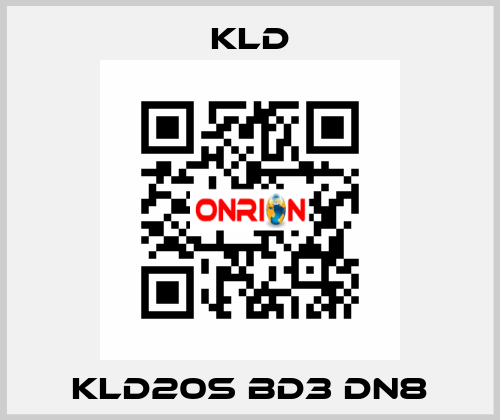 KLD20S BD3 DN8 KLD