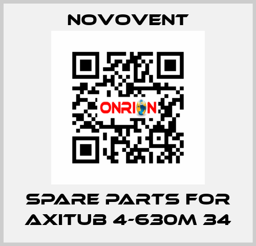 Spare parts for AXITUB 4-630M 34 Novovent