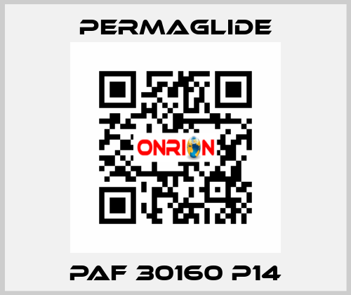 PAF 30160 P14 Permaglide