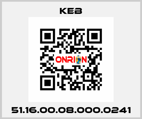 51.16.00.08.000.0241 KEB