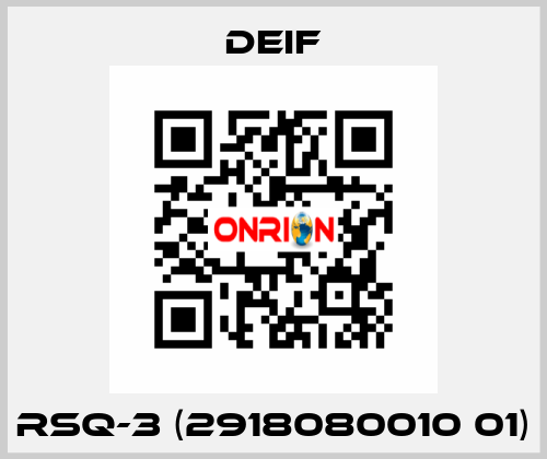 RSQ-3 (2918080010 01) Deif