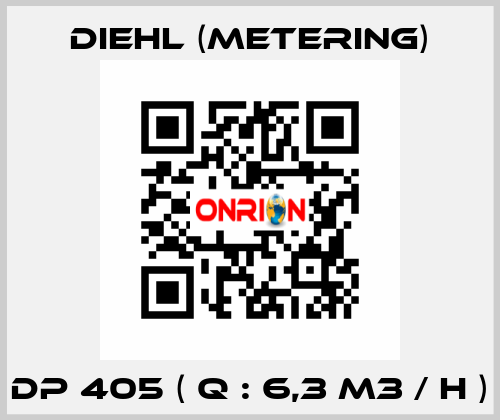 DP 405 ( Q : 6,3 M3 / H ) Diehl (Metering)