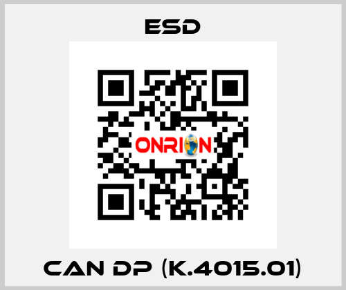 CAN DP (K.4015.01) ESD