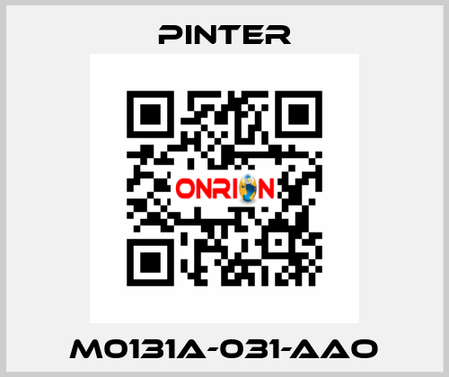 M0131A-031-AAO Pinter