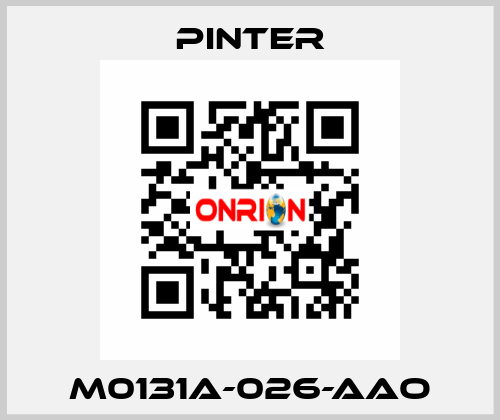 M0131A-026-AAO Pinter