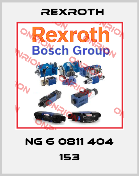 NG 6 0811 404 153 Rexroth