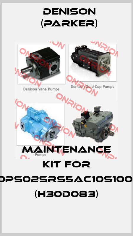 Maintenance kit for PD140PS02SRS5AC10S1000000 (H30D083) Denison (Parker)