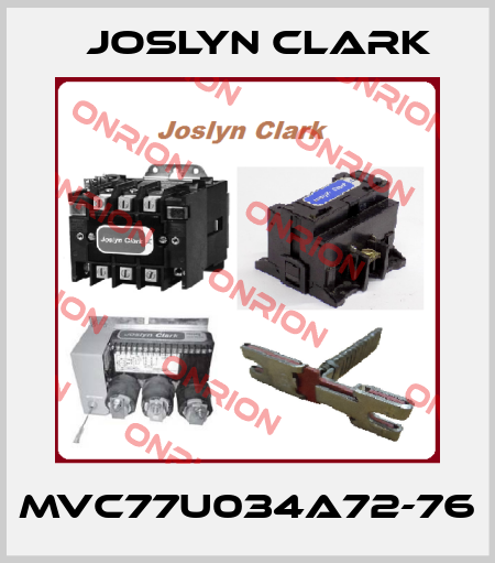 MVC77U034A72-76 Joslyn Clark