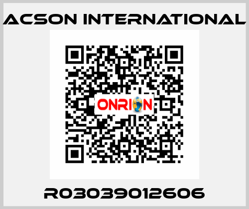 R03039012606 Acson International