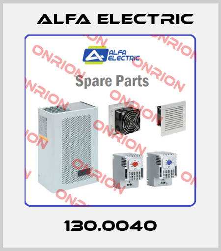 130.0040 Alfa Electric