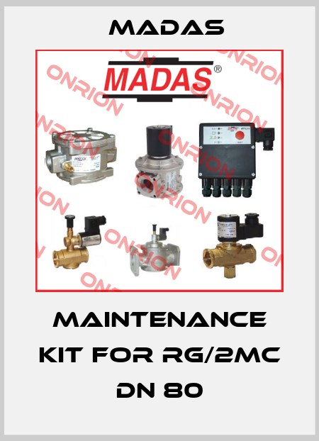 MAINTENANCE KIT FOR RG/2MC DN 80 Madas