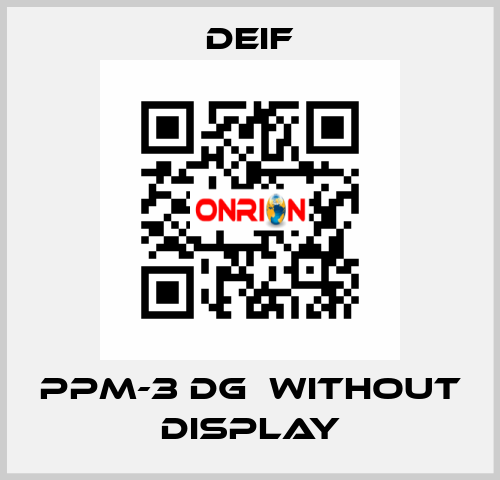 PPM-3 DG  without display Deif