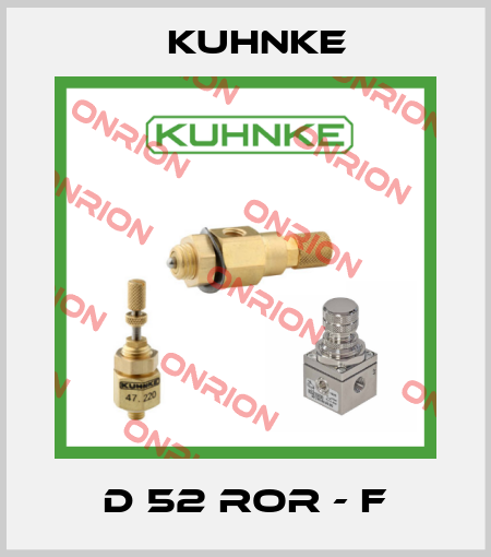 D 52 ROR - F Kuhnke