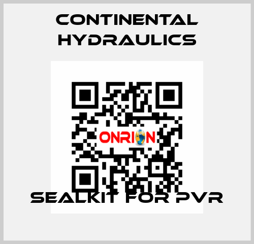 Sealkit for PVR Continental Hydraulics