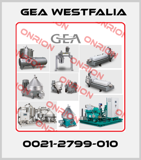 0021-2799-010 Gea Westfalia