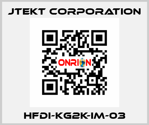 HFDI-KG2K-IM-03 JTEKT CORPORATION