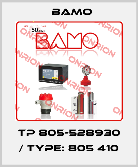 TP 805-528930 / type: 805 410 Bamo