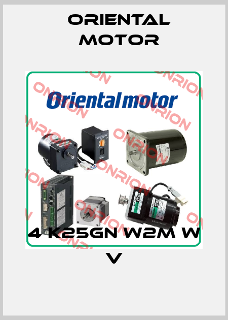 4 K25GN W2M W V Oriental Motor