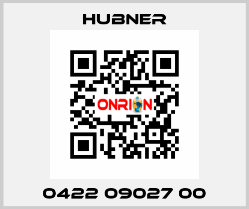 0422 09027 00 HUBNER