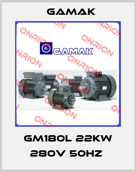 GM180L 22KW 280V 50Hz  Gamak