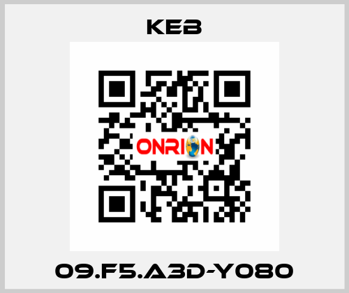 09.F5.A3D-Y080 KEB