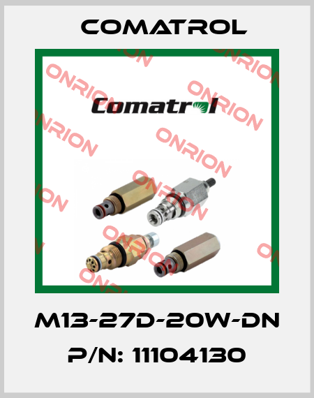 M13-27D-20W-DN P/N: 11104130 Comatrol