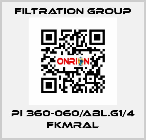 PI 360-060/ABL.G1/4 FKMRAL Filtration Group