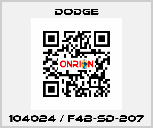 104024 / F4B-SD-207 Dodge