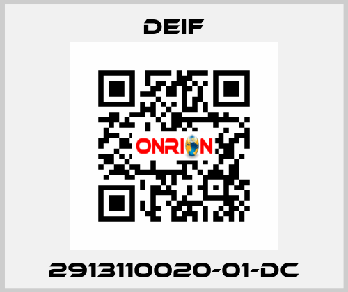 2913110020-01-DC Deif