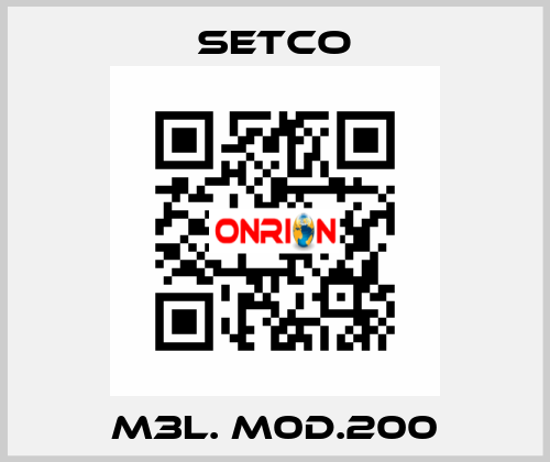 M3L. M0D.200 SETCO