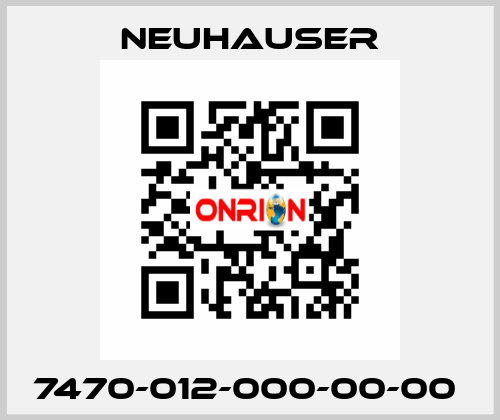 7470-012-000-00-00  Neuhauser