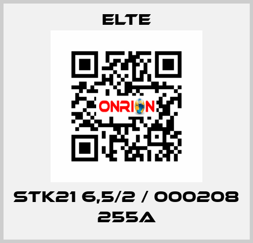 STK21 6,5/2 / 000208 255A Elte