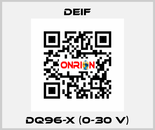 DQ96-x (0-30 V) Deif