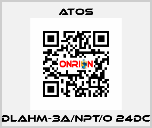 DLAHM-3A/NPT/O 24DC Atos