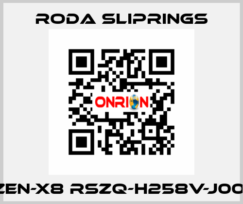 ZEN-X8 RSZQ-H258V-J001 Roda Sliprings