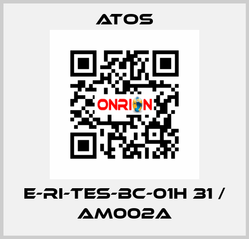 E-RI-TES-BC-01H 31 / AM002A Atos