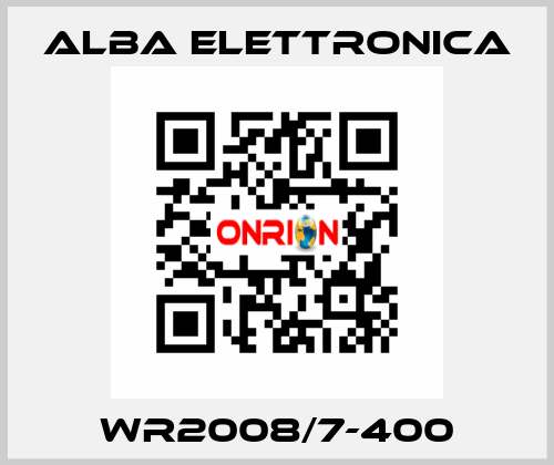 WR2008/7-400 ALBA ELETTRONICA