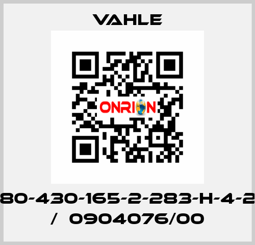 280-430-165-2-283-H-4-25 /  0904076/00 Vahle