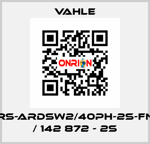 RS-ARDSW2/40PH-2S-FN / 142 872 - 2S Vahle