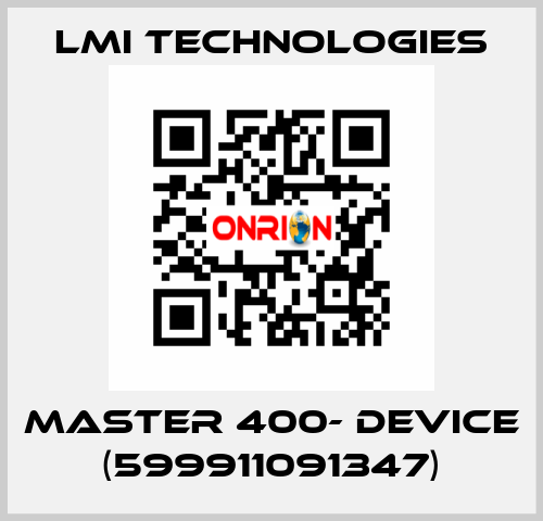 MASTER 400- DEVICE (599911091347) Lmi Technologies