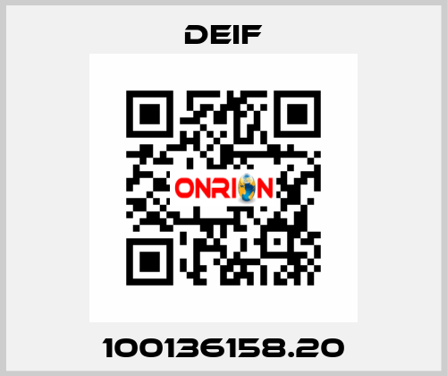 100136158.20 Deif