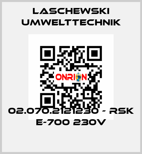 02.070.2121230 - RSK E-700 230V LASCHEWSKI UMWELTTECHNIK