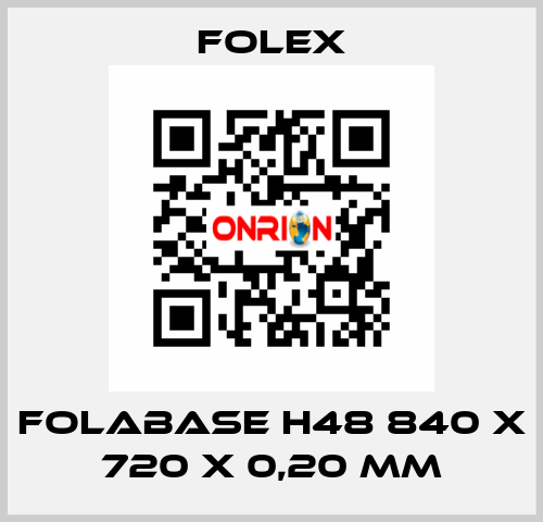 Folabase H48 840 x 720 x 0,20 mm Folex