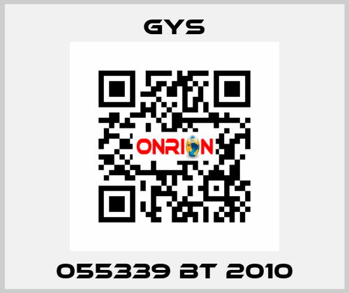 055339 BT 2010 GYS